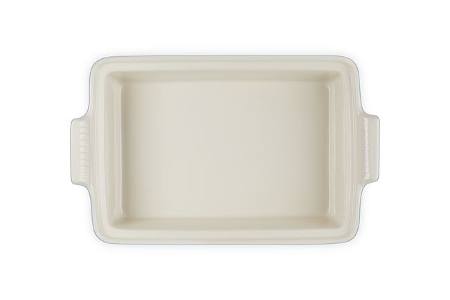 Stoneware Heritage Rectangular Dish with LidChambray image number 5